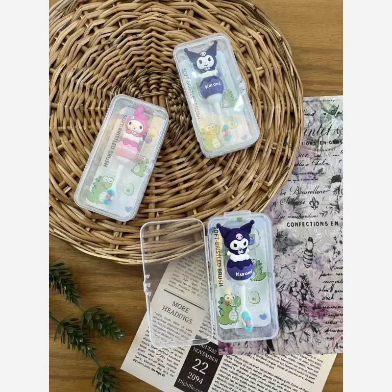 مسواک بچگانه طرح ملودی و کرومی با سری نرم - تصویر 2