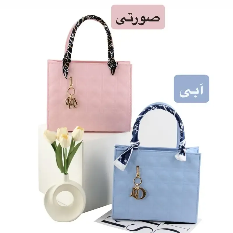 کیف زنانه چرم مصنوعی روزمره و مجلسی مدل سه بند - تصویر 3