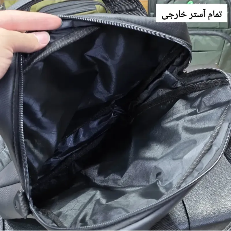 کیف اداری لپتاپی 3 کاره اسپرت مناسب لپتاپ تا 14.1 اینچ - تصویر 15