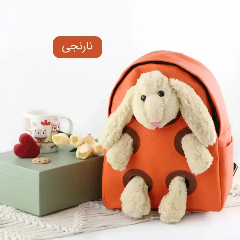 کولهپشتی اسپرت و روزمره چرم مصنوعی زنانه سه بندی ابعاد 33 در 27 سانتیمتر - تصویر 3
