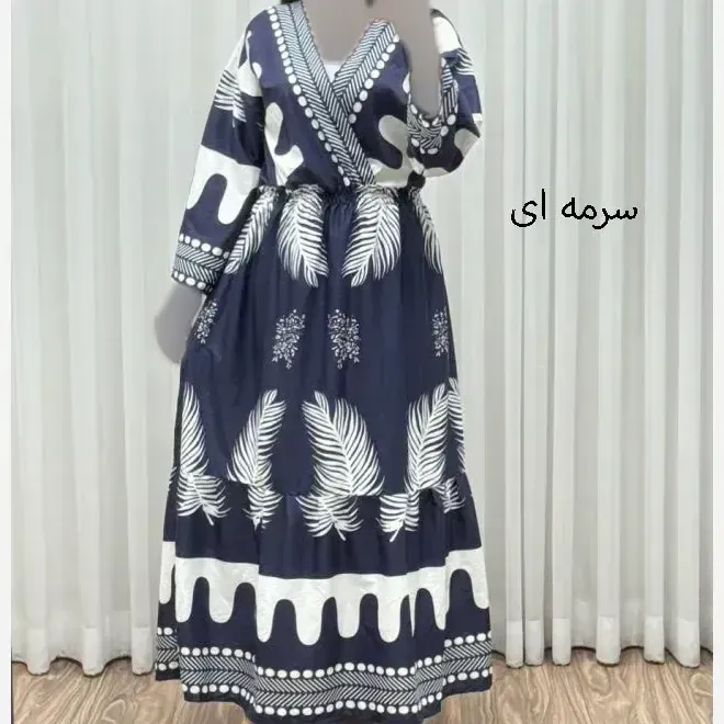 پیراهن ساحلی آیلین فلور بوگاتی فری سایز زنانه کد 1746 مناسب تا سایز 46 - تصویر 4
