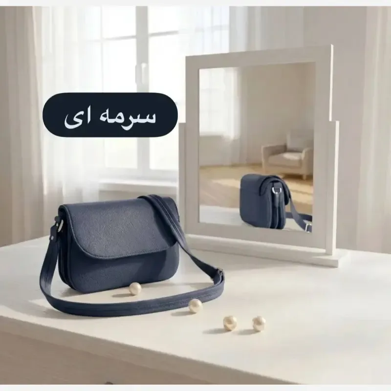 کیف پاسپورتی زنانه چرم مصنوعی روزمره بند بلند - تصویر 5