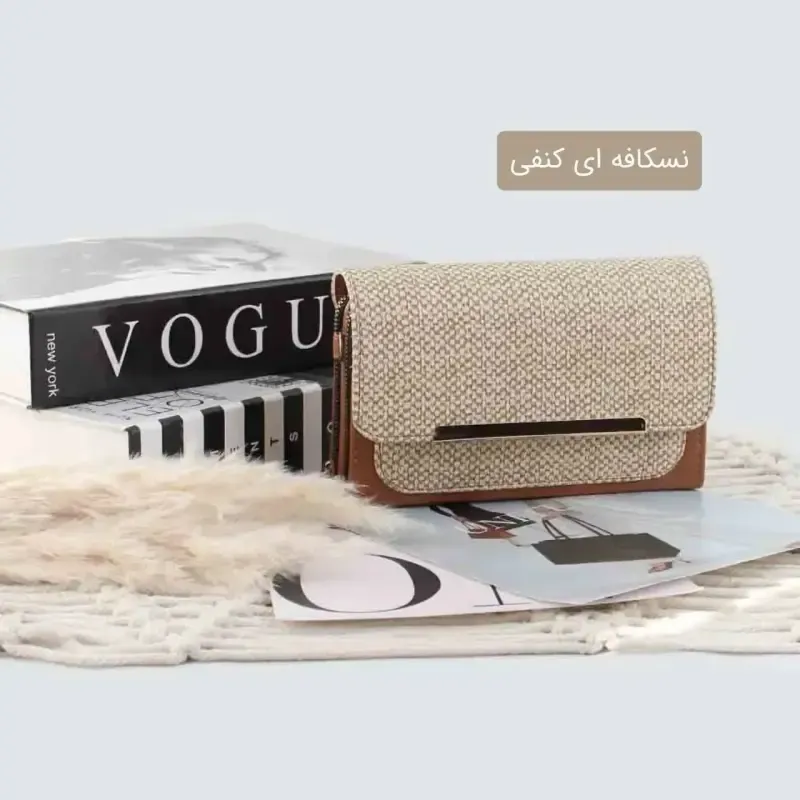 کیف پاسپورتی چرم مصنوعی زنانه مجلسی و اسپرت - تصویر 9