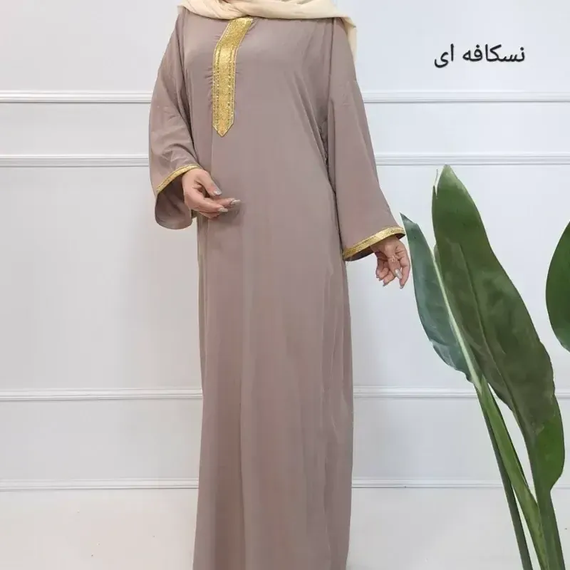 پیراهن ساحلی نخی شسته شده فری سایز زنانه تا سایز 52 کمربنددار بدون آبرفت و رنگ رفت - تصویر 12