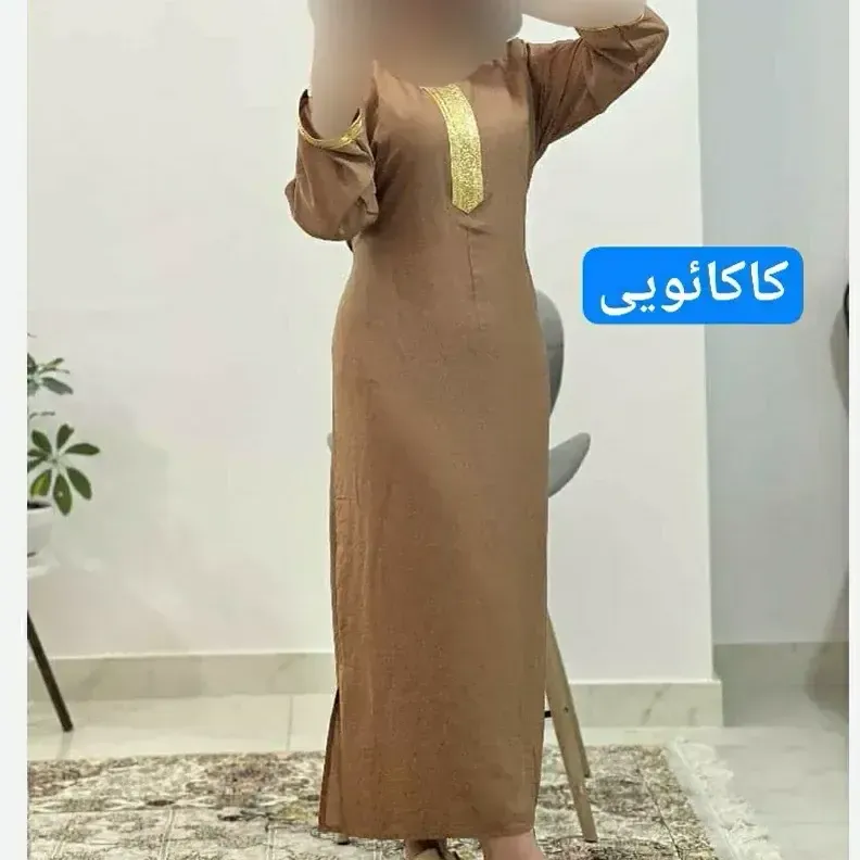 پیراهن ساحلی نخی شسته شده فری سایز زنانه تا سایز 52 کمربنددار بدون آبرفت و رنگ رفت - تصویر 13