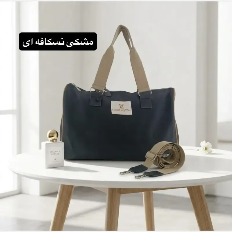 ساک دستی اسپرت و روزمره پارچه نانسی ابعاد 35 در 25 سانتیمتر - تصویر 3