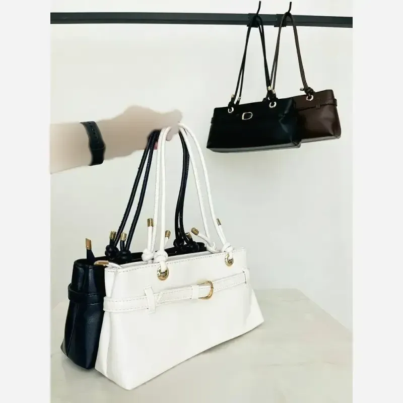 کیف اسپرت شیک متریال وارداتی رنگبندی مشکی شکلاتی سرمه ای سایز 14 تا 30 - تصویر 4