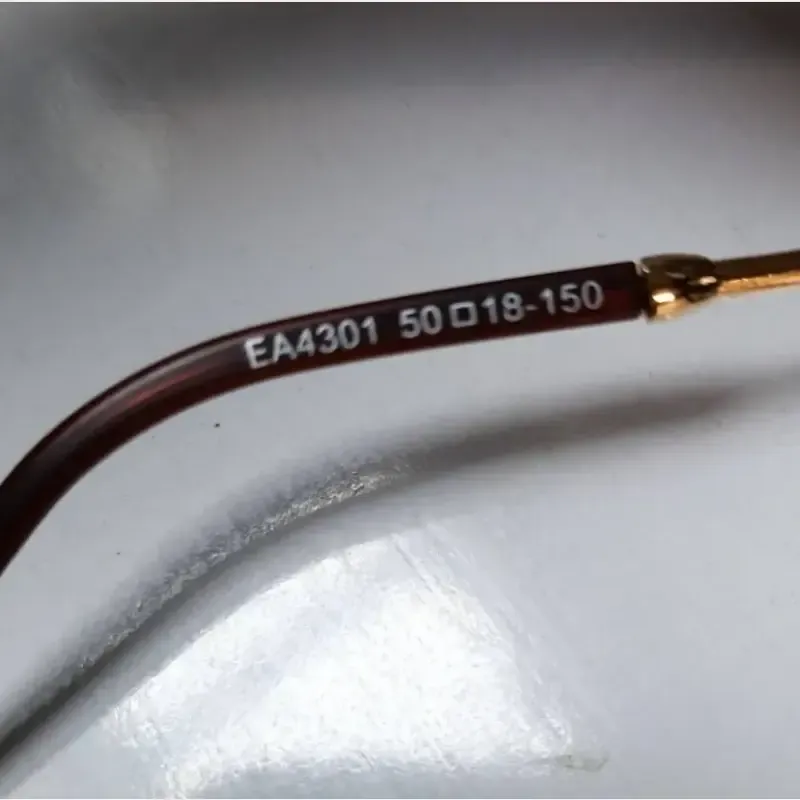عینک آفتابی جورجیو آرمانی مدل EA4301 فریم فلزی چهارگوش لنز پلی کربنات UV400 - تصویر 8