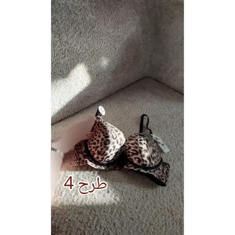 سوتین اسفنجی طرح پلنگی نیم جک ماساژوری کمر گنی وارداتی - تصویر 7