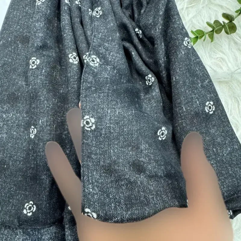 شال نخی طرح محمدی قواره 190 در 65 سانتیمتر - تصویر 9
