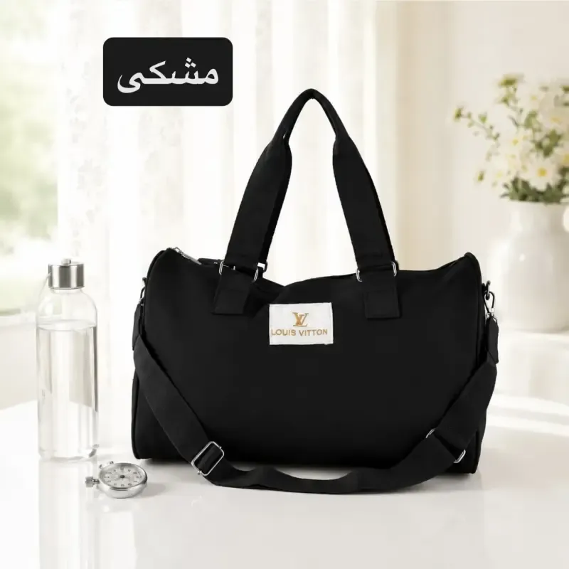 ساک دستی اسپرت و روزمره پارچه نانسی ابعاد 35 در 25 سانتیمتر - تصویر 4