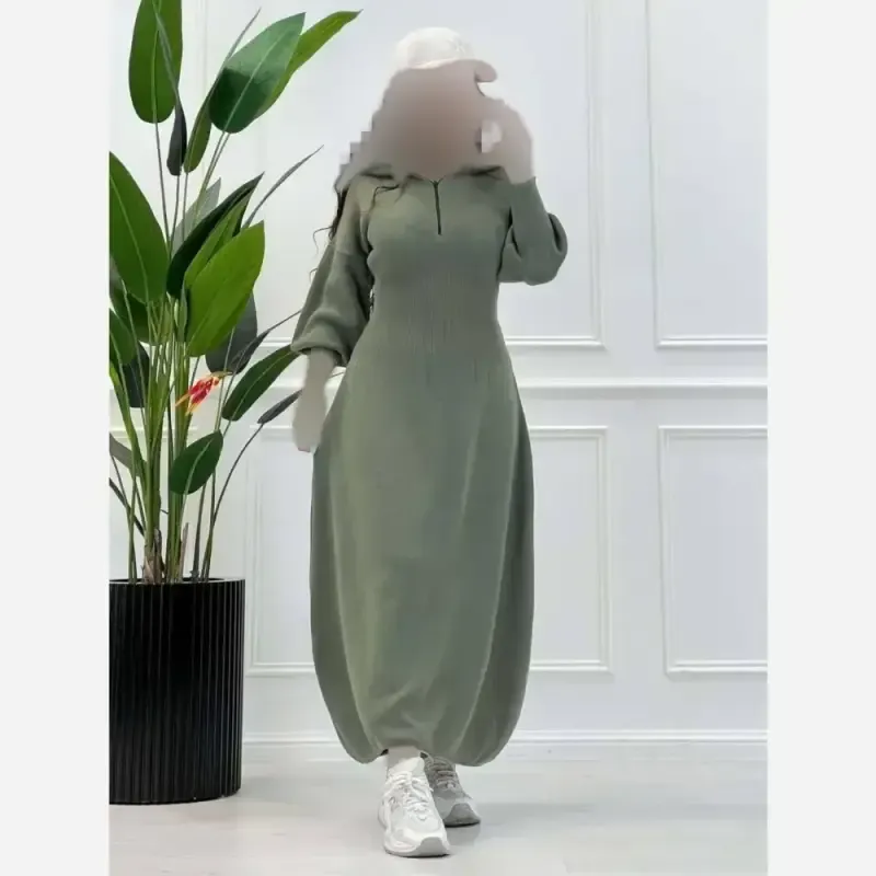 کفتان بافت ساعت شنی کلاهدار مدل ماهتیسا فری سایز - تصویر 15