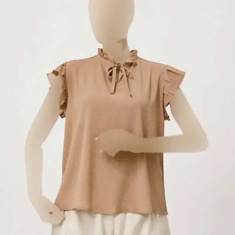 تاپ مجلسی زنانه جنس کریشه کد 1429 - تصویر 9