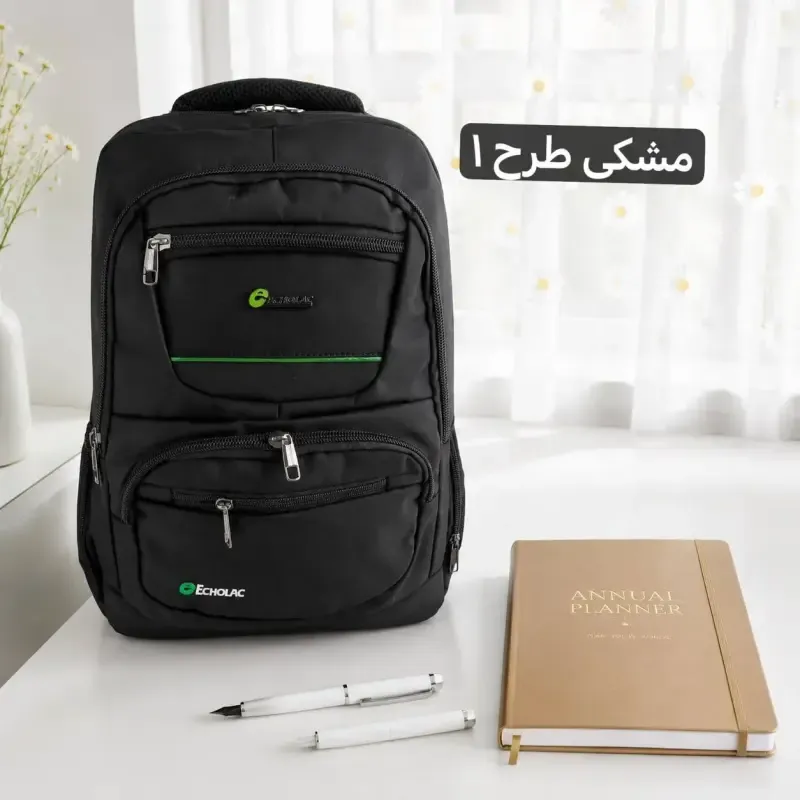 کوله پشتی برزنت اسپرت جالبتاپ مناسب مدرسه و دانشگاه - تصویر 5