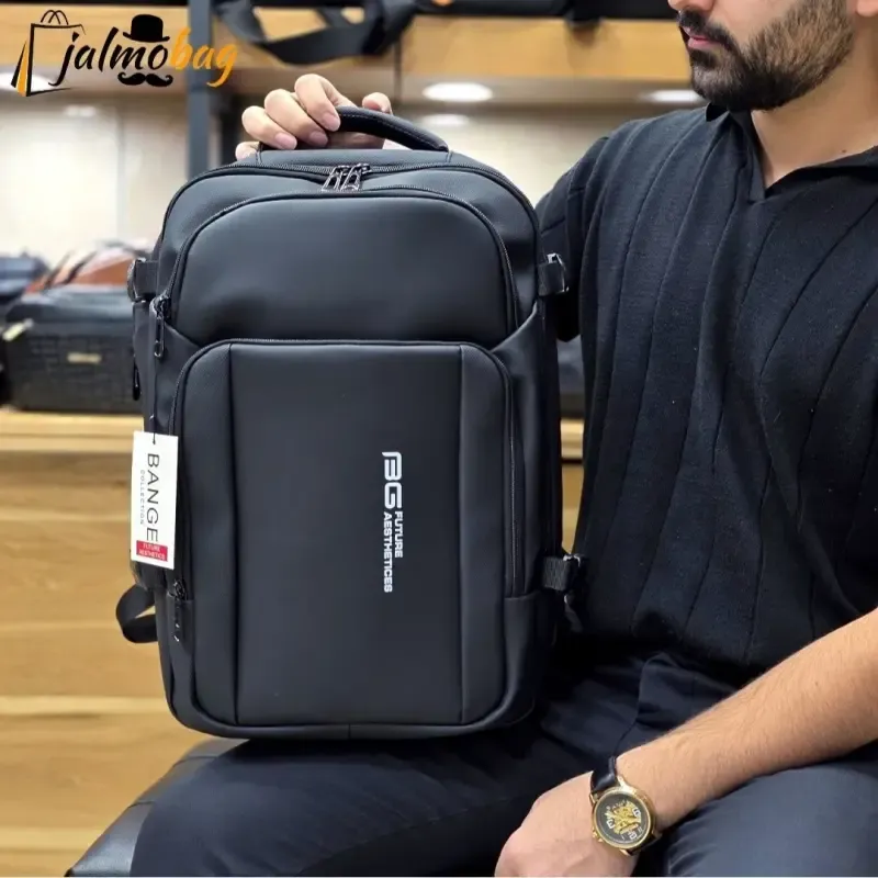 کوله پشتی سیلیکونی ضد آب بنج BANGE لپ تاپ دار 3 خانه مدل 4238 - تصویر 11