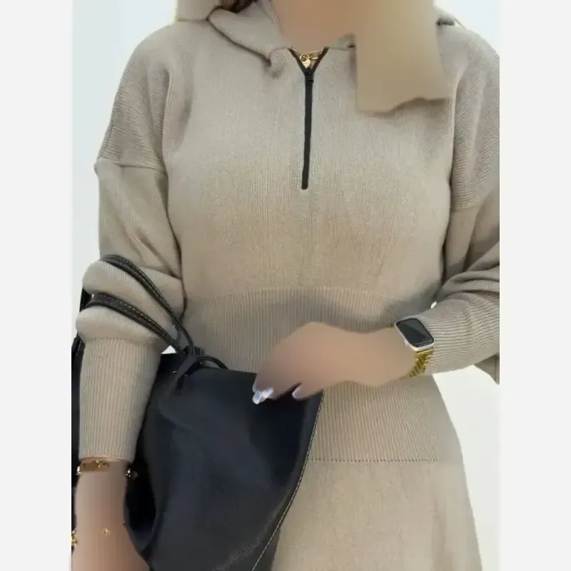 کفتان بافت ساعت شنی کلاهدار مدل ماهتیسا فری سایز - تصویر 8