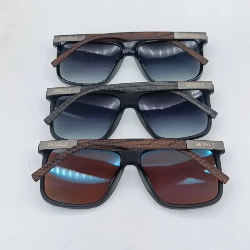 عینک آفتابی مردانه دیزل DESELZ آیتم 2307 استاندارد UV400 مناسب صورت متوسط و بزرگ - تصویر 7