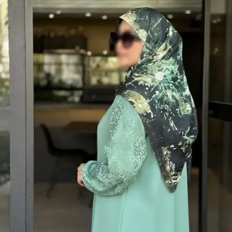 روسری نخ طرح زحل مناسب تیپ اسپرت و مجلسی - تصویر 11