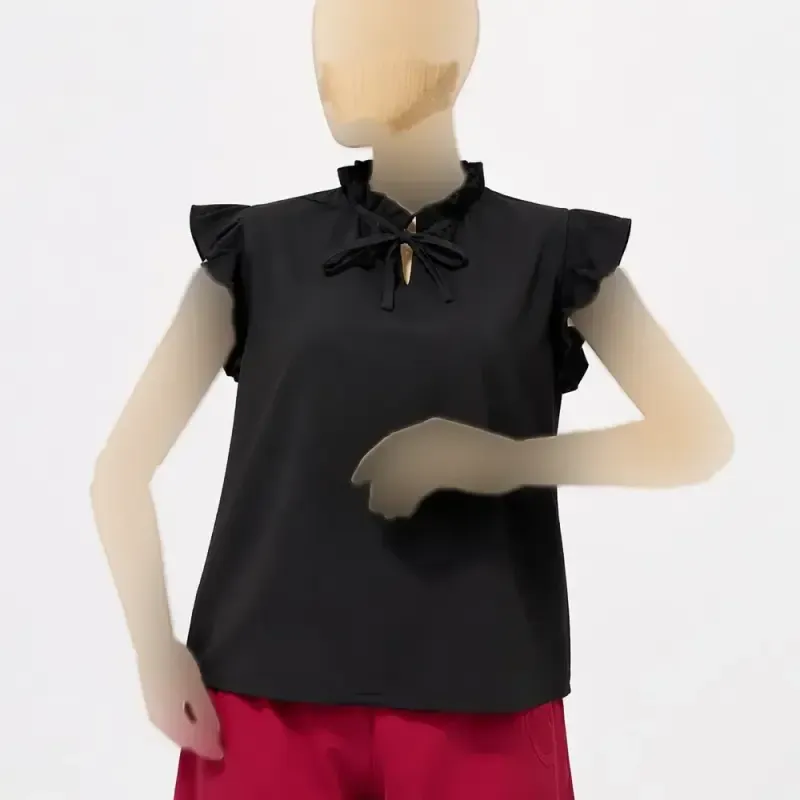 تاپ مجلسی زنانه جنس کریشه کد 1429 - تصویر 6