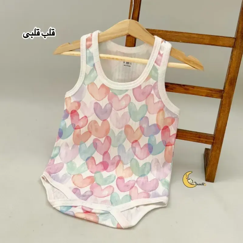 بادی رکابی بچگانه کوالا کیدز نخ پنبه کبریتی زیردکمه - تصویر 11
