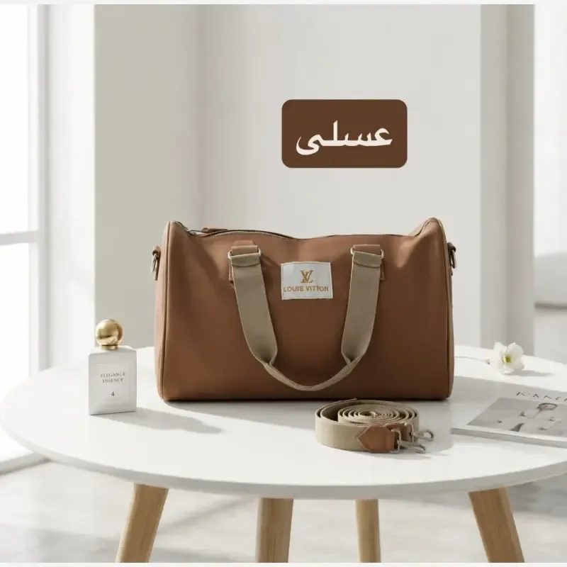 ساک دستی اسپرت و روزمره پارچه نانسی ابعاد 35 در 25 سانتیمتر - تصویر 2