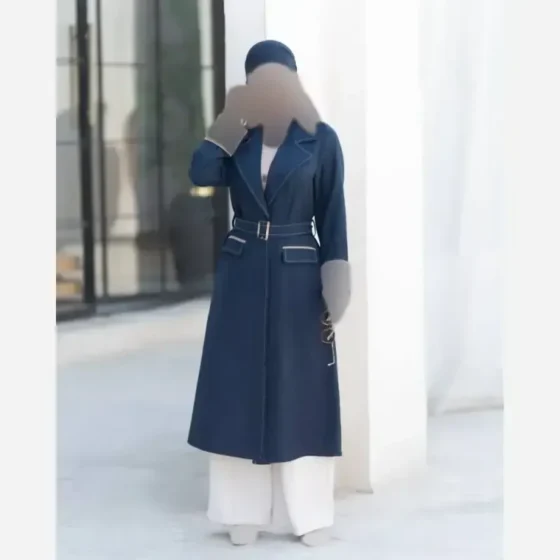 مانتو بلند شانتون اندونزی کولر گازی ترکیبی سایز بزرگ