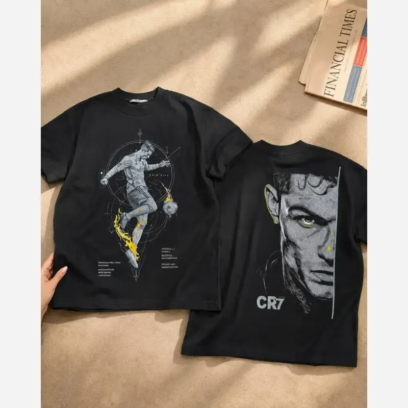 تیشرت طرح کریس رونالدو CR7 بچگانه - تصویر 5