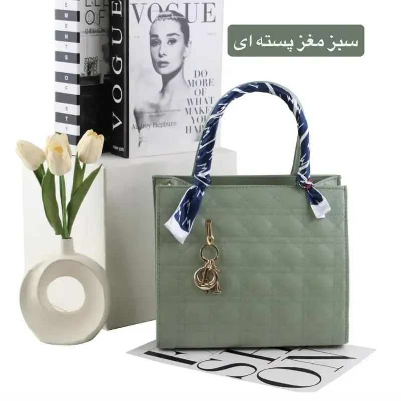 کیف زنانه چرم مصنوعی روزمره و مجلسی مدل سه بند - تصویر 7