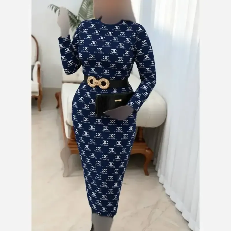 سارافون مخمل چنل داخل کرک وارداتی قد 115 سایز 38 تا 44 - تصویر 4