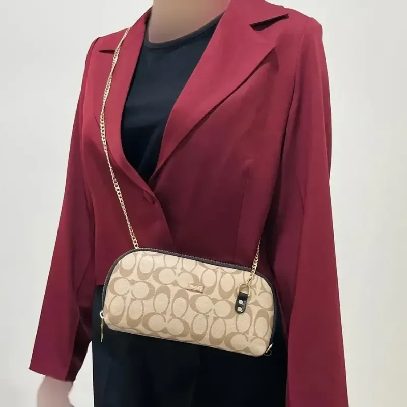 کیف دستی و دوشی زنانه طرح دار چرم صنعتی - تصویر 3