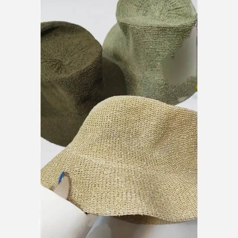 کلاه طرح حصیری وارداتی فریسایز کیفیت عالی - تصویر 2