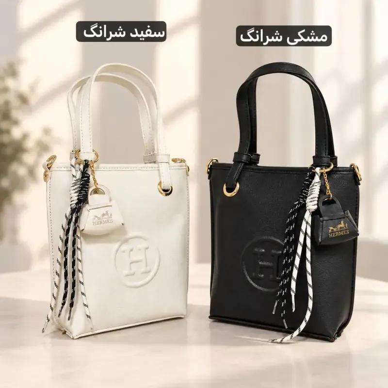 کیف دخترانه چرم مصنوعی روزمره و رسمی با بند بلند - تصویر 3