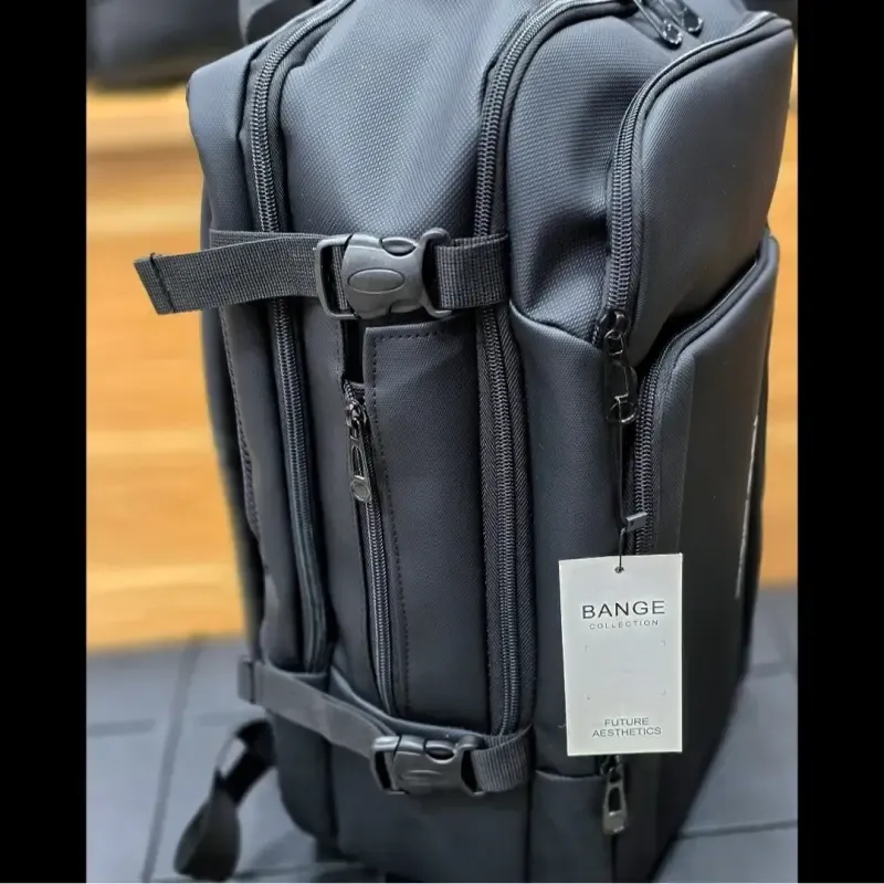 کوله پشتی سیلیکونی ضد آب بنج BANGE لپ تاپ دار 3 خانه مدل 4238 - تصویر 2