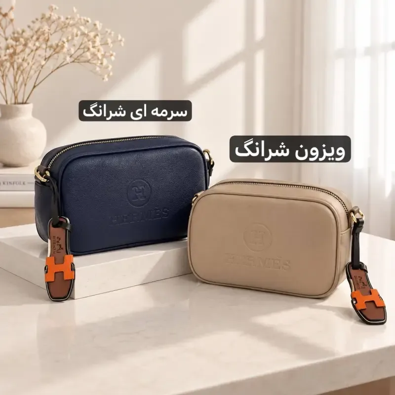 کیف زنانه چرم مصنوعی روزمره با بند بلند و جیب داخلی - تصویر 6