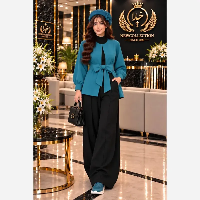 کت تک زنانه جنس سوپرمازراتی اعلا فری سایز رنگ بندی متنوع - تصویر 5