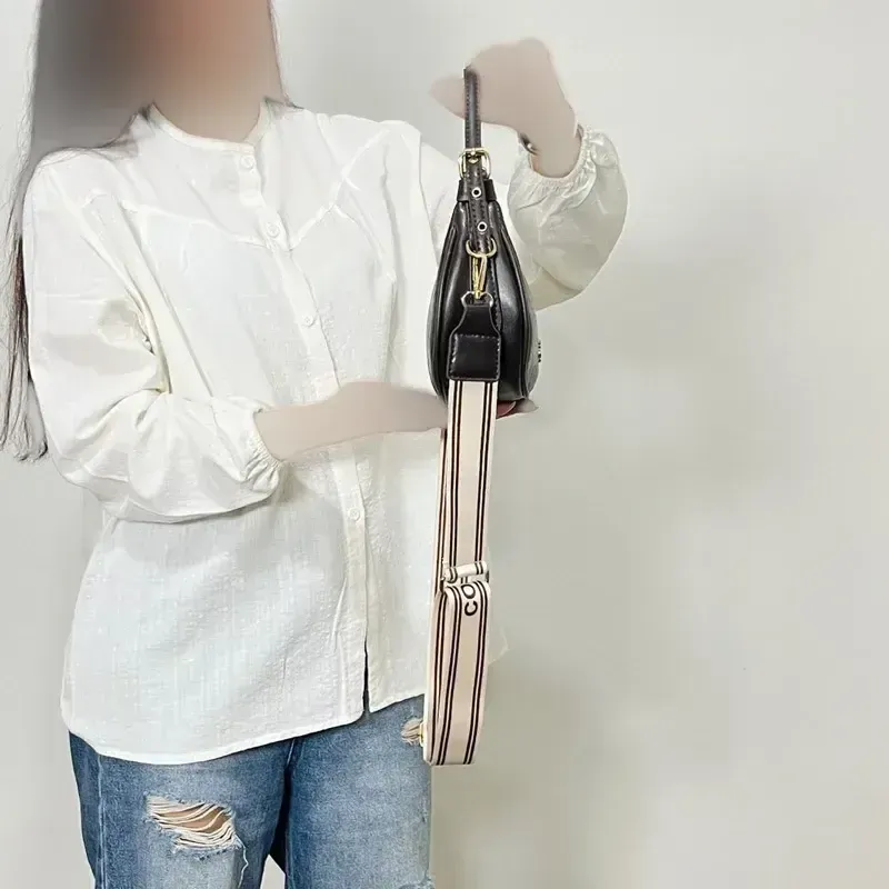 کیف کوچ قایقی دستی و دوشی زنانه چرم مصنوعی با بند قابل تنظیم - تصویر 4