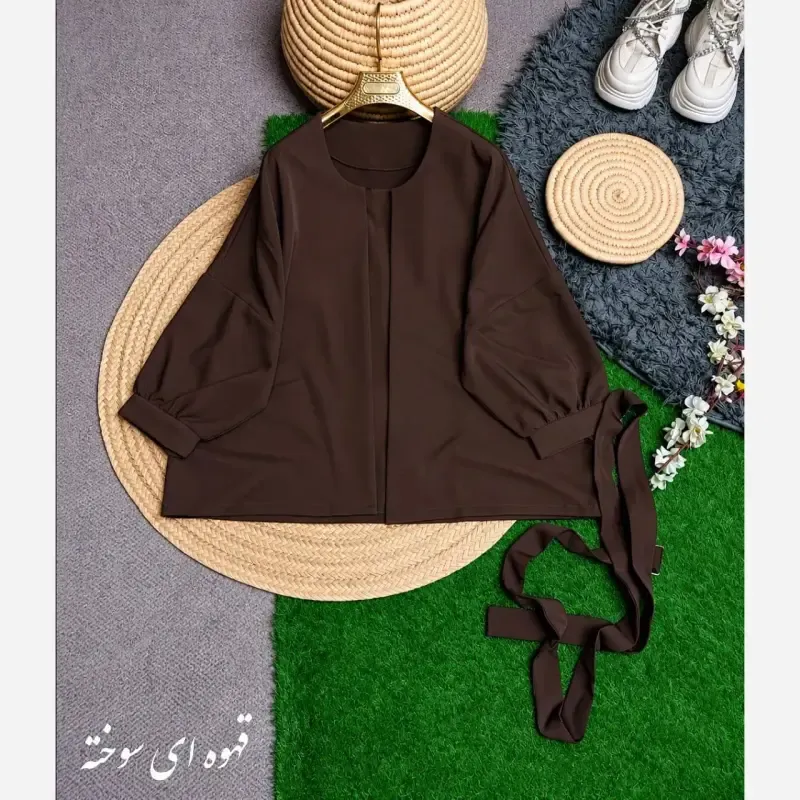 کت تک زنانه جنس سوپرمازراتی اعلا فری سایز رنگ بندی متنوع - تصویر 9