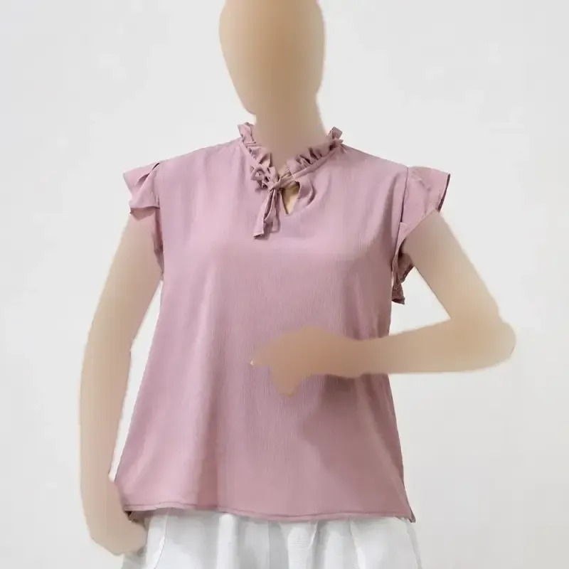 تاپ مجلسی زنانه جنس کریشه کد 1429 - تصویر 4