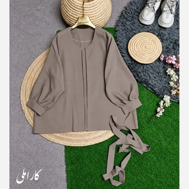 کت تک زنانه جنس سوپرمازراتی اعلا فری سایز رنگ بندی متنوع - تصویر 6