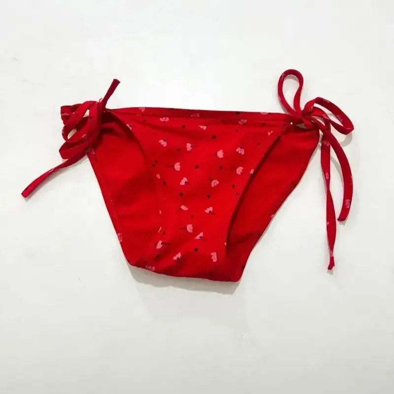 شورت بیکینی گره ای زنانه کد 1420 با قابلیت تنظیم دور کمر - تصویر 8