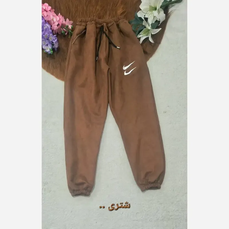 شلوار اسلش سوییت هانا جنس سوییت مخملی کشی سایز 36 تا 50 - تصویر 18