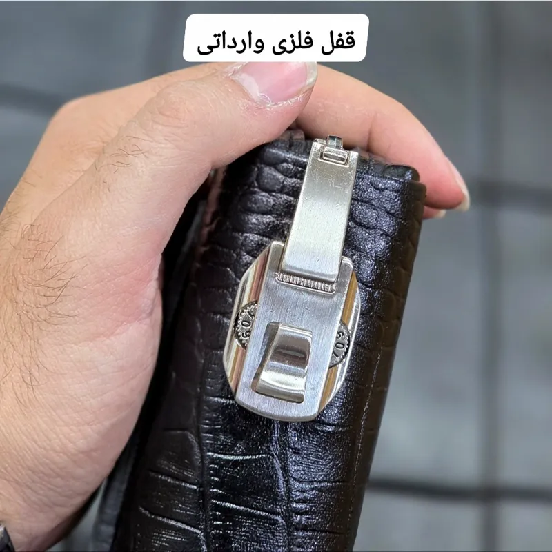 کیف دستی پاسپورتی چرم طبیعی مردانه و زنانه مدل مچی و دستی - تصویر 11